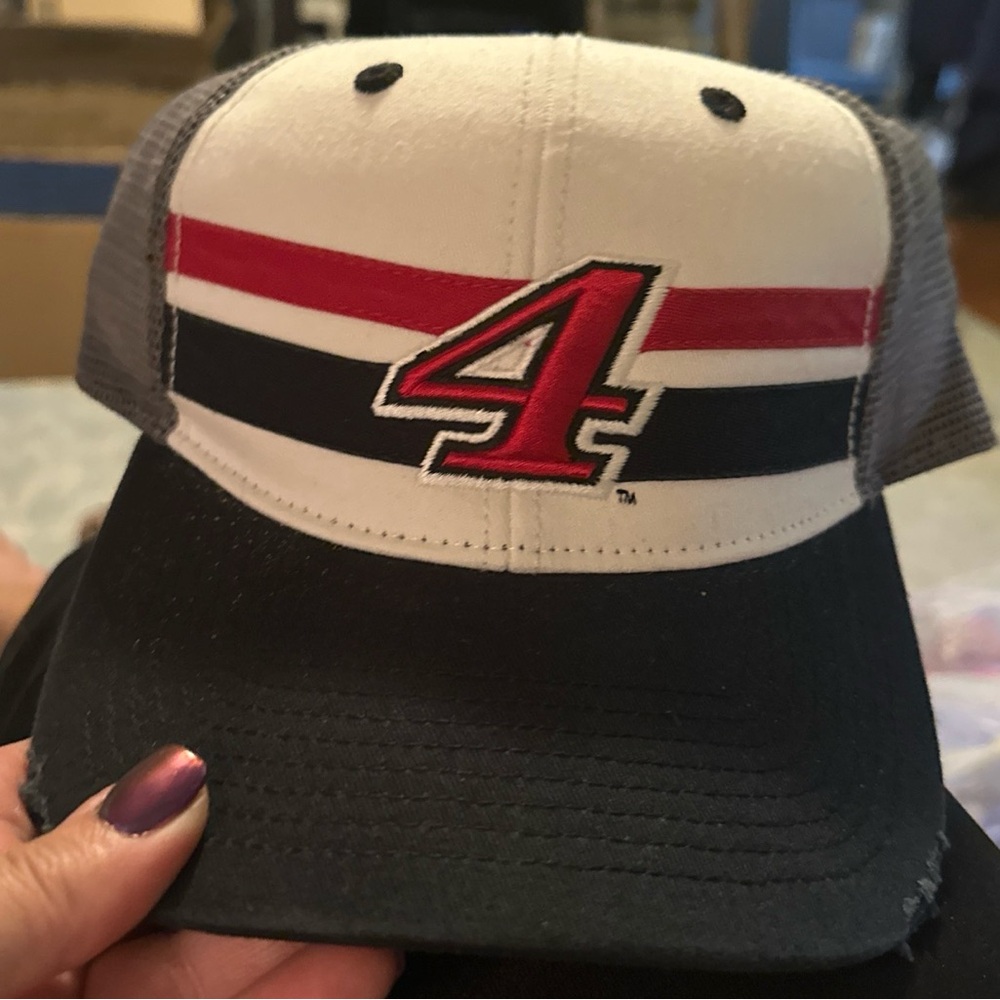 NASCAR Kevin Harvick #4 Official Stewart Haas Team collection Adjustable Hat NWT
